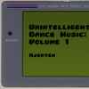 Hjorten - Unintelligent Dance Music: Volume 1