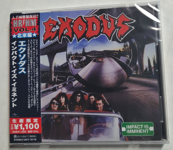 Exodus – Impact Is Imminent (2022, CD) - Discogs