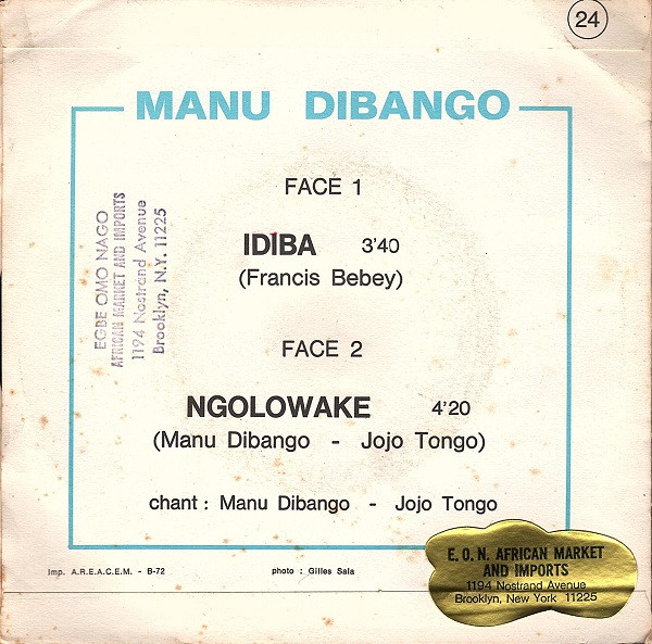 descargar álbum Manu Dibango - Idiba Ngolowake