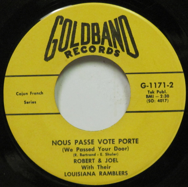 ladda ner album Robert & Joel With Their Louisiana Ramblers - Pas Revenir A La Maison Didnt Come Home