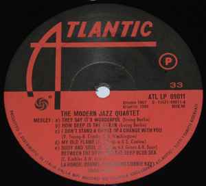 The Modern Jazz Quartet - The Modern Jazz Quartet album cover