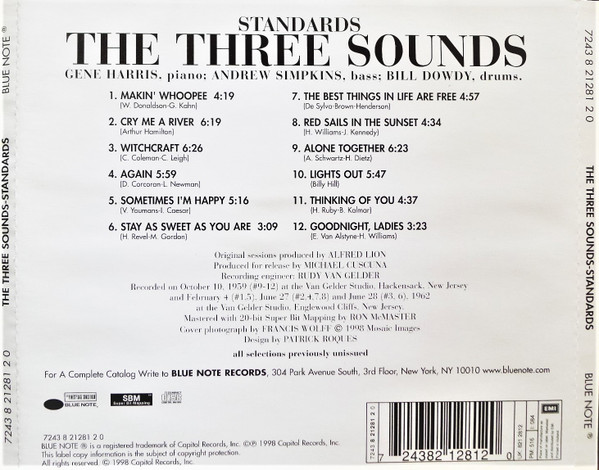lataa albumi The Three Sounds - Standards