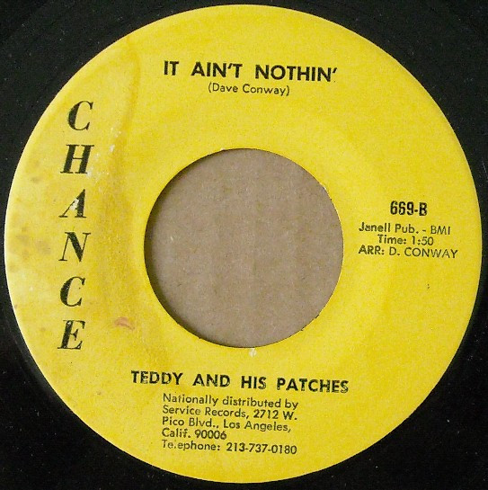 télécharger l'album Teddy And His Patches - Haight Ashbury It Aint Nothing