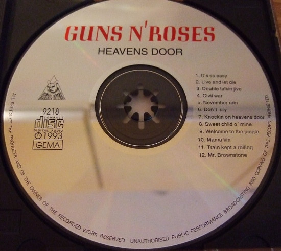 descargar álbum Guns N' Roses - Heavens Door