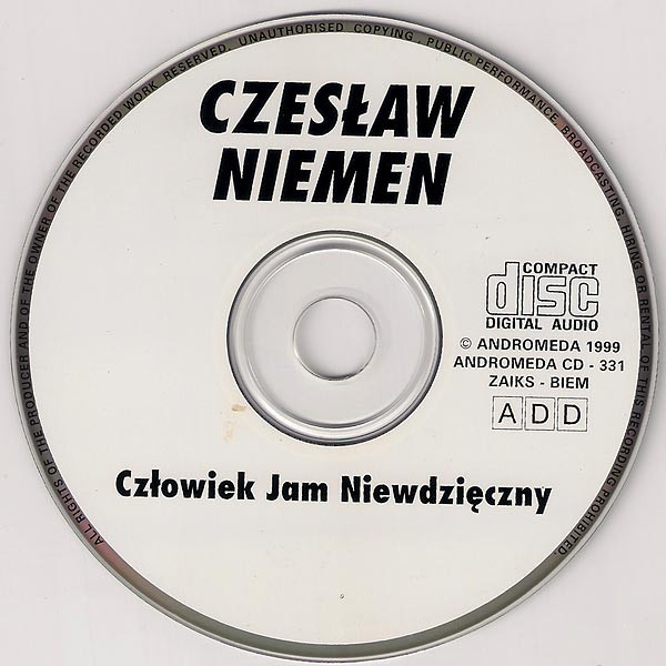 last ned album Niemen - 3 Człowiek Jam Niewdzięczny