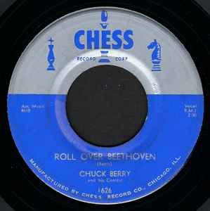 Chuck Berry & His Combo - Roll Over Beethoven / Drifting Heart album cover