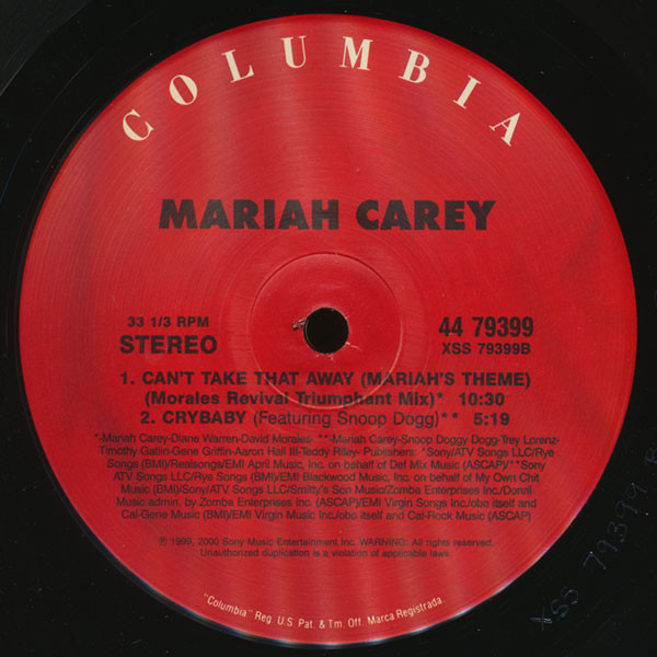 baixar álbum Mariah Carey - Cant Take That Away Mariahs Theme Crybaby