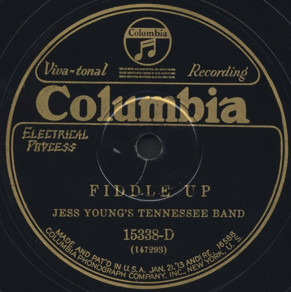 Jess Young's Tennessee Band – Fiddle Up / Oh! My Lawd (1928