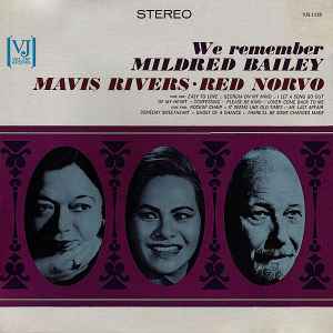 Mavis Rivers - We Remember Mildred Bailey album cover