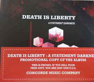 Death Is Liberty - A Statement Darkness album cover
