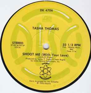 Tasha Thomas - Shoot Me (With Your Love) album cover