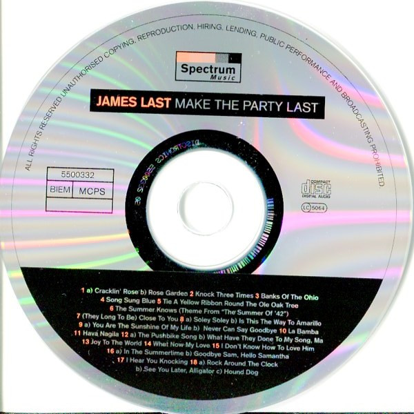ladda ner album James Last - Make The Party Last 25 All Time Party Greats