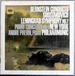 Cover of Symphony No. 7, Op. 60 "Leningrad" / Piano Concerto No. 1, Op. 35, 1965, Vinyl