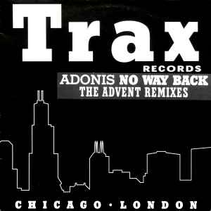 Adonis - No Way Back (The Advent Remixes) album cover