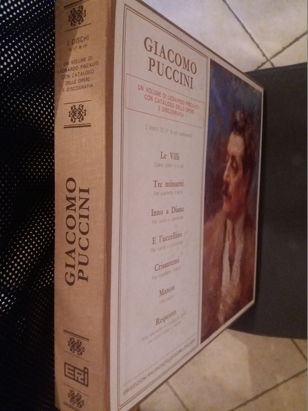 télécharger l'album Giacomo Puccini - Le Villi Tre Minuetti Inno A Diana E L Uccellino Crisantemi Manon Requiem