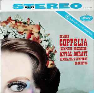 Léo Delibes - Coppélia (Complete Recording) album cover