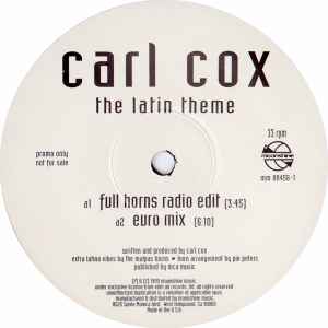 Carl Cox - The Latin Theme album cover