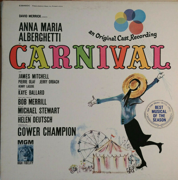 ladda ner album David Merrick Presents Anna Maria Alberghetti - Carnival Original Broadway Cast Recording
