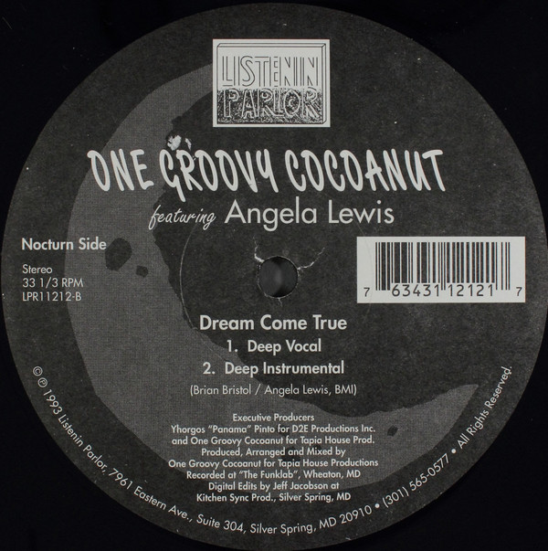 lataa albumi One Groovy Cocoanut Featuring Angela Lewis - Dream Come True