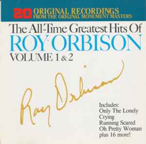 Roy Orbison - The All-Time Greatest Hits Of Roy Orbison Volume 1 & 2 album cover