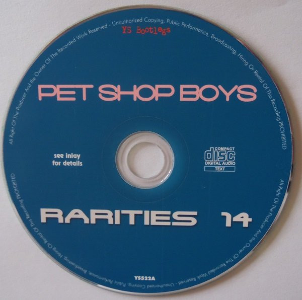 descargar álbum Pet Shop Boys - Rarities 14
