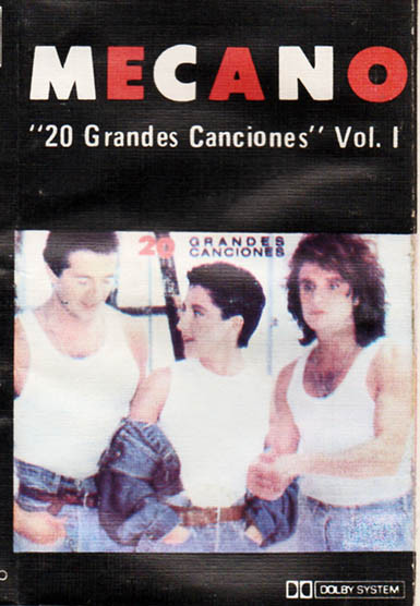 Gripsweat - Mecano 20 grandes canciones LP 2 discos vinilo