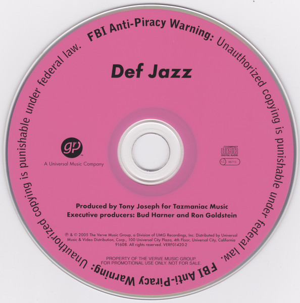 Def Jazz (2005, CD) - Discogs