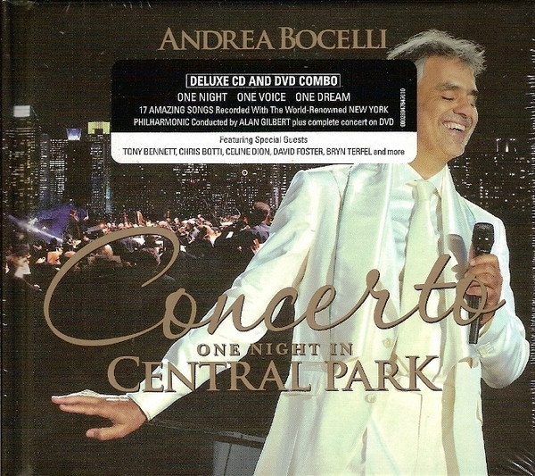 Andrea Bocelli - Concerto: One Night In Central Park | Releases | Discogs