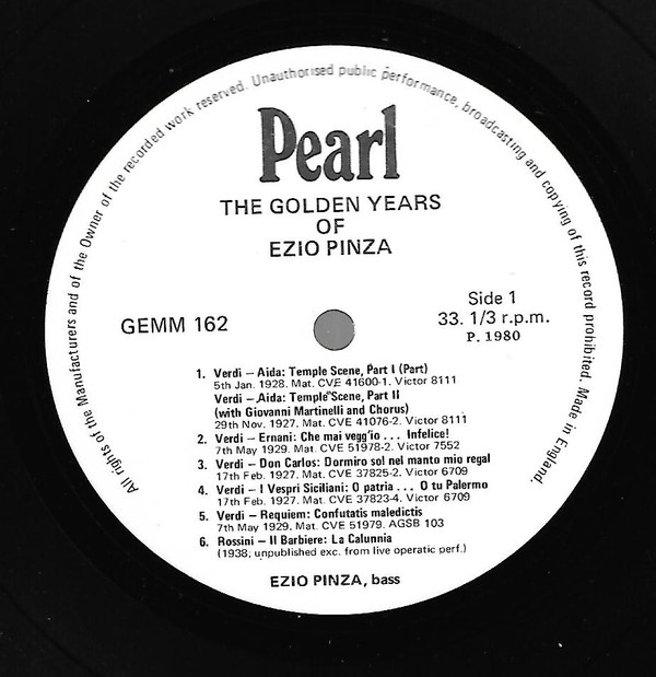 ladda ner album Ezio Pinza - The Golden Years Of