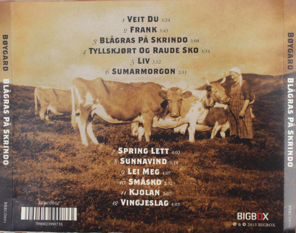 télécharger l'album Bøygard - Blågras På Skrindo