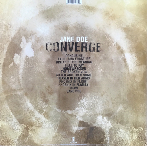 Converge – Jane Doe (2010, Vinyl) - Discogs