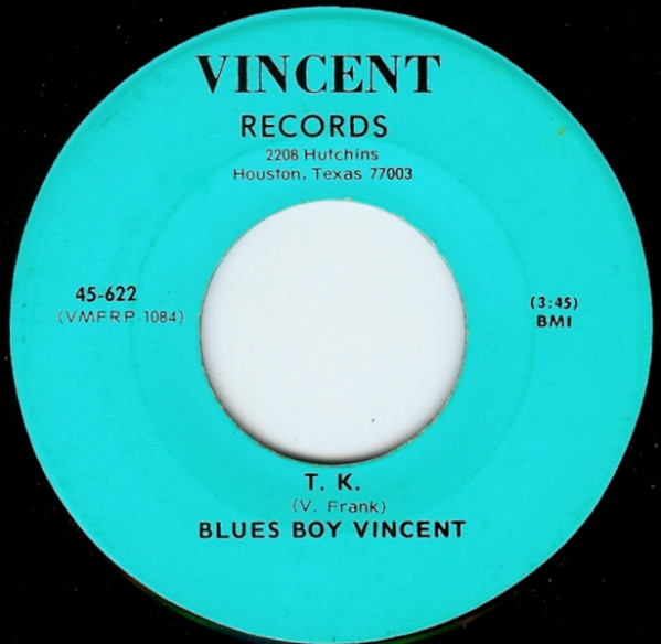 last ned album Download Blues Boy Vincent - Big Eye Blue T K album