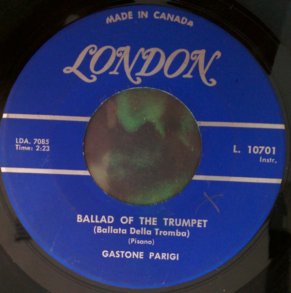 télécharger l'album Gastone Parigi, Nini Rosso - Ballad Of The Trumpet Ballata Della Tromba
