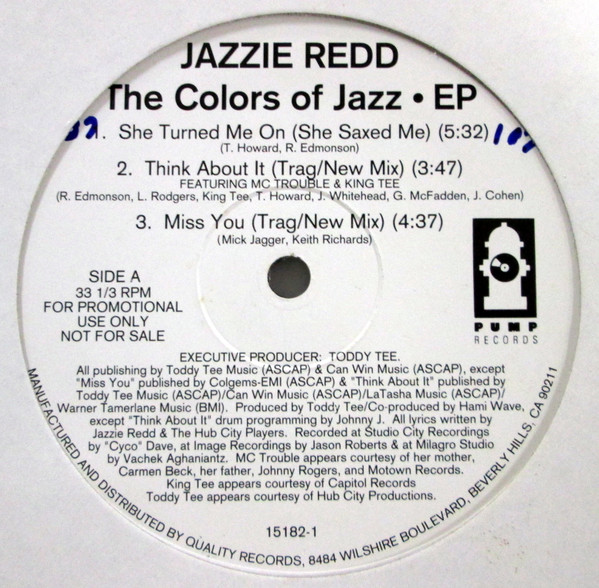 Jazzie Redd - The Colors Of Jazz EP | Releases | Discogs