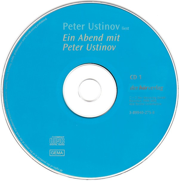 Album herunterladen Peter Ustinov - Liest Ein Abend Mit Peter Ustinov