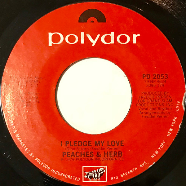 last ned album Peaches & Herb - I Pledge My Love