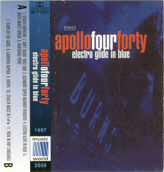 Apollo Four Forty – Electro Glide In Blue (1997, Cassette) - Discogs