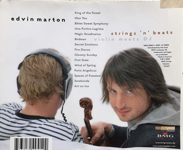 lataa albumi Edvin Marton - Strings n Beats