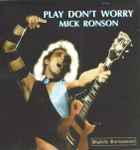 Cover of Play Don't Worry, 2000, CD