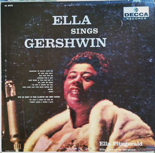 Ella Fitzgerald - Ella Sings Gershwin | Releases | Discogs