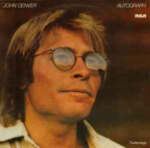 John Denver - Autograph album cover