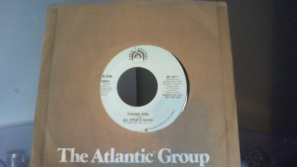 All Sports Band – Young Girl (1982, Vinyl) - Discogs