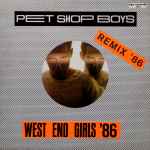 Cover of West End Girls '86, , Vinyl
