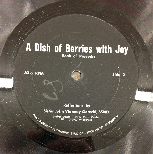 lataa albumi Sister John Vianney Gorecki, SSND - A Dish Of Berries With Joy