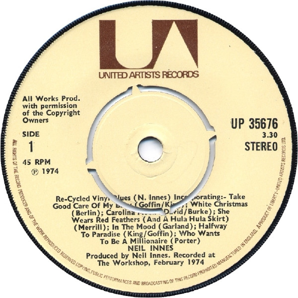 descargar álbum Neil Innes - Re Cycled Vinyl Blues Fluff On The Needle