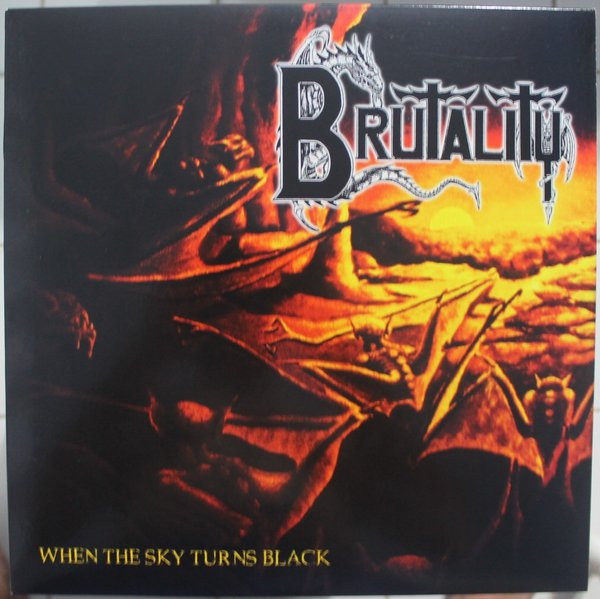 Brutality – When The Sky Turns Black (2014, Orange, Vinyl) - Discogs