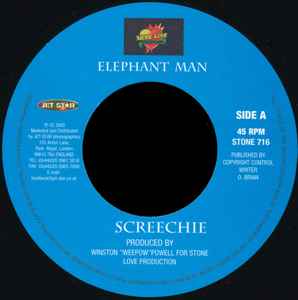 Elephant Man - Screechie / Think Unu Know album cover