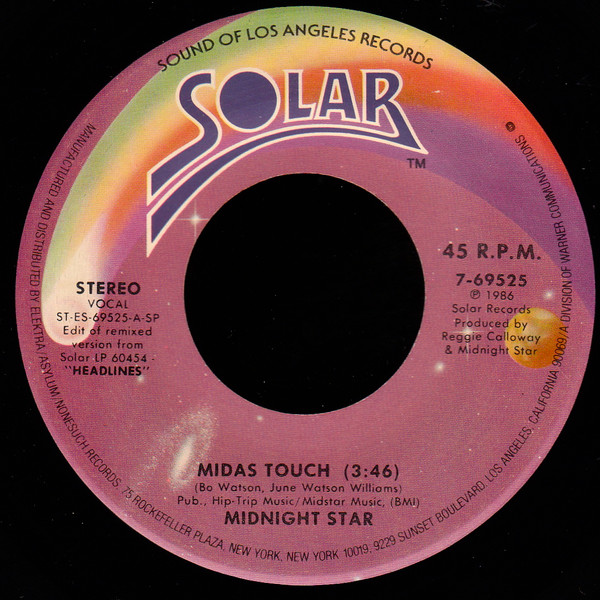Midnight Star - Midas Touch | Releases | Discogs