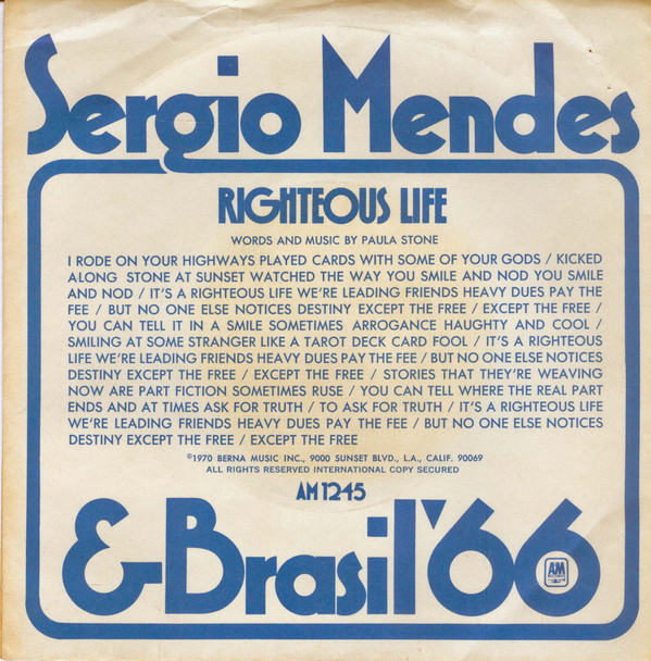 Album herunterladen Sérgio Mendes & Brasil '66 - Righteous Life