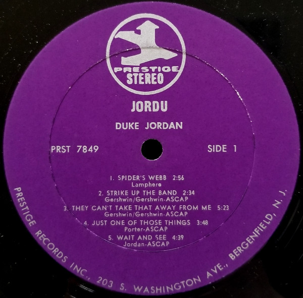 lataa albumi Duke Jordan - Jordu